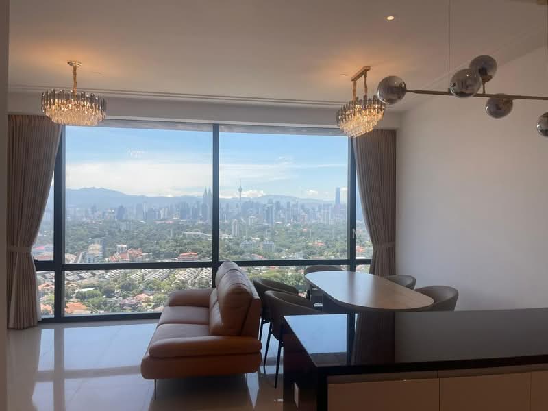 Kediaman Servis untuk Dijual di Regent Suites @ Pavilion Damansara Heights - Jovie Lim - Living Room - PropertyGuru.com.my