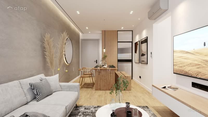 Condominium for Sale at Flora Rosa - Lilian Ta - Living Room - PropertyGuru.com.my