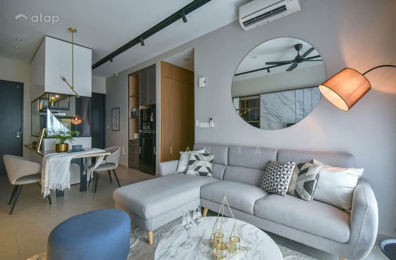Condominium for Sale at Flora Rosa - Lilian Ta - Living Room - PropertyGuru.com.my
