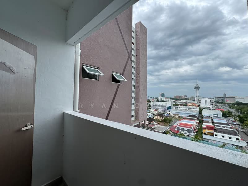 Condominium for Rent at D'Aman Residence - Ryan Ooi - Balcony - PropertyGuru.com.my
