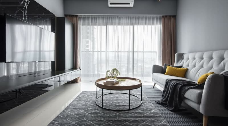 Kediaman Servis untuk Dijual di Gaya Residency - Lilian Ta - Living Room - PropertyGuru.com.my