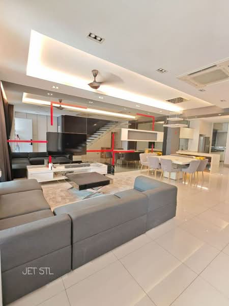 2-storey Terraced House for Sale in Setia Indah (Setia Alam) - Alwin Lee - Living Room - PropertyGuru.com.my