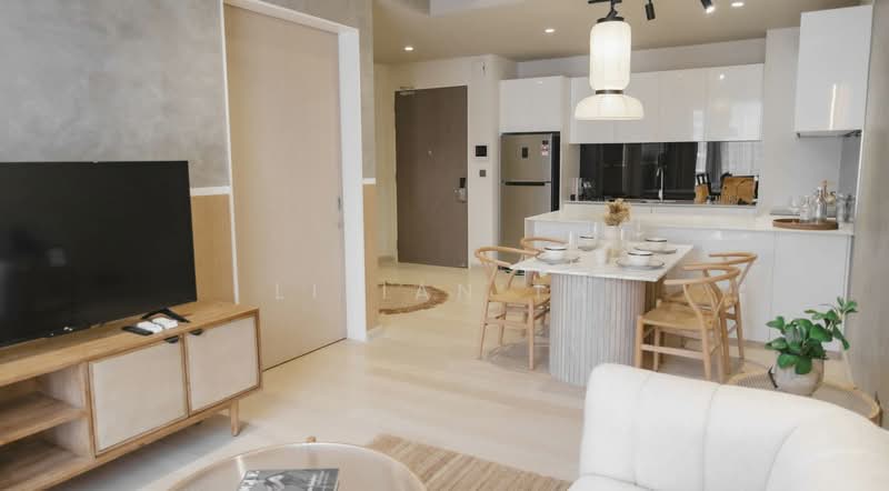 Kediaman Servis untuk Dijual di The Netizen - Lilian Ta - Living Room - PropertyGuru.com.my