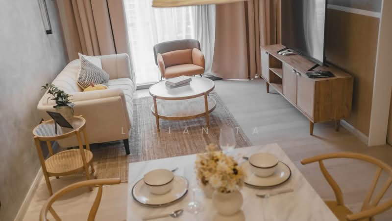 Kediaman Servis untuk Dijual di The Netizen - Lilian Ta - Living Room - PropertyGuru.com.my