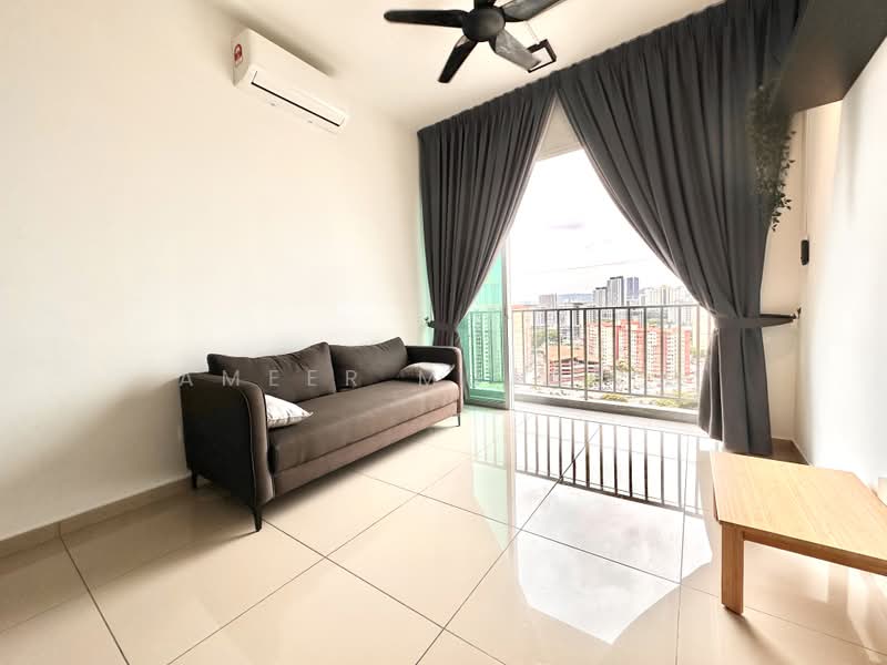 Kondominium untuk Disewa di Nikka Residence - Ameer Mujahid - Living Room - PropertyGuru.com.my