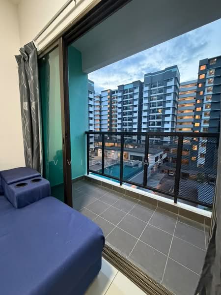 Kondominium untuk Disewa di Residensi Zamrud - Vvien Yap - Balcony - PropertyGuru.com.my