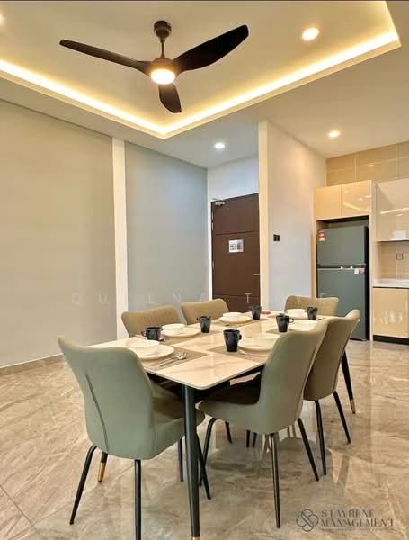 Service Residence for Rent at TriTower Residence @ Johor Bahru Sentral - Queena Thye - Dining Room - PropertyGuru.com.my