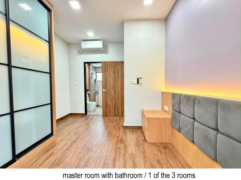 Kediaman Servis untuk Dijual di Veranda Residence - Bill Ong - Master Bedroom - PropertyGuru.com.my