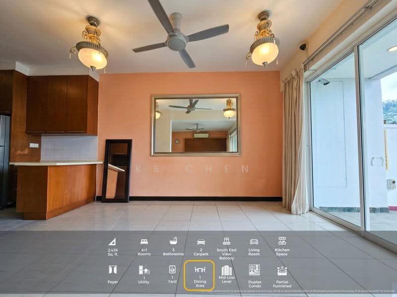 Condominium for Sale at Armanee Terrace - KS Chen - Living Room - PropertyGuru.com.my