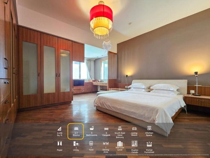 Condominium for Sale at Armanee Terrace - KS Chen - Bedroom - PropertyGuru.com.my
