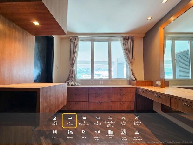 Condominium for Sale at Armanee Terrace - KS Chen - Living Room - PropertyGuru.com.my