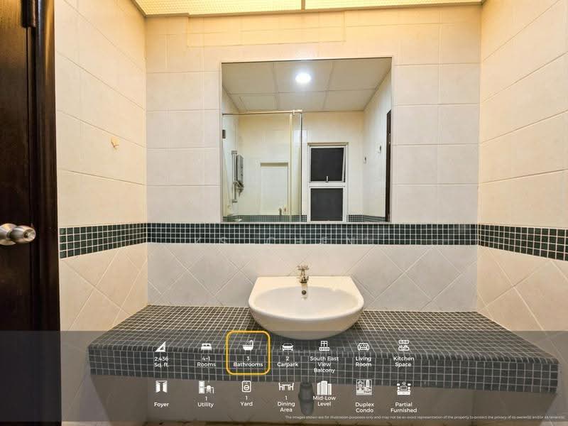 Condominium for Sale at Armanee Terrace - KS Chen - Bathroom - PropertyGuru.com.my