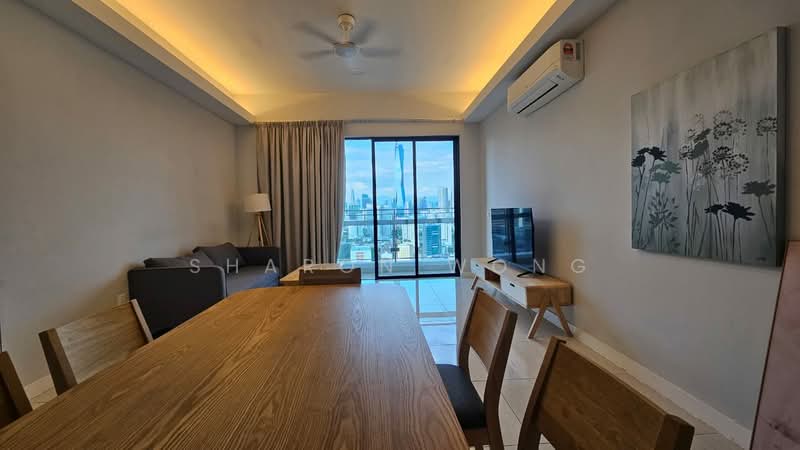 Kediaman Servis untuk Disewa di The Sentral Suites - Sharon Wong - Living Room - PropertyGuru.com.my
