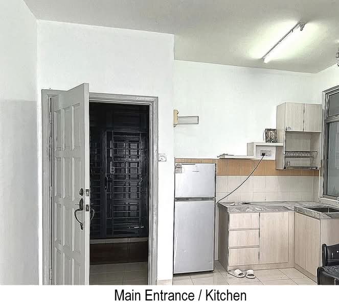 Apartment for Sale at Kipark Apartment - Bill Ong - Kitchen - PropertyGuru.com.my