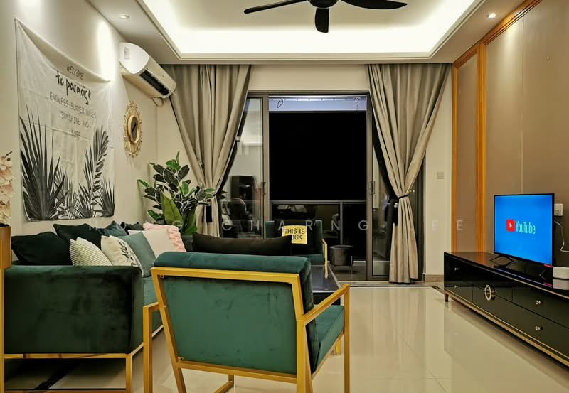 Service Residence for Rent at R&F Princess Cove Phase 1 - Hong Charng Lee - Living Room - PropertyGuru.com.my