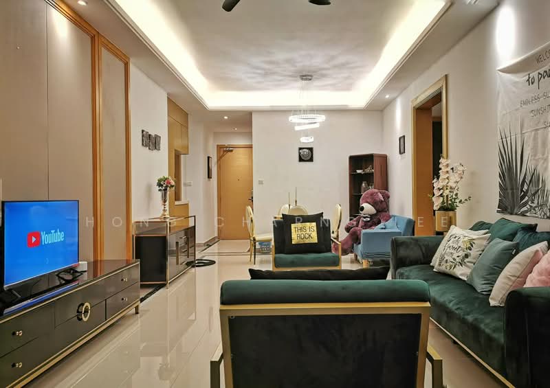 Service Residence for Rent at R&F Princess Cove Phase 1 - Hong Charng Lee - Living Room - PropertyGuru.com.my