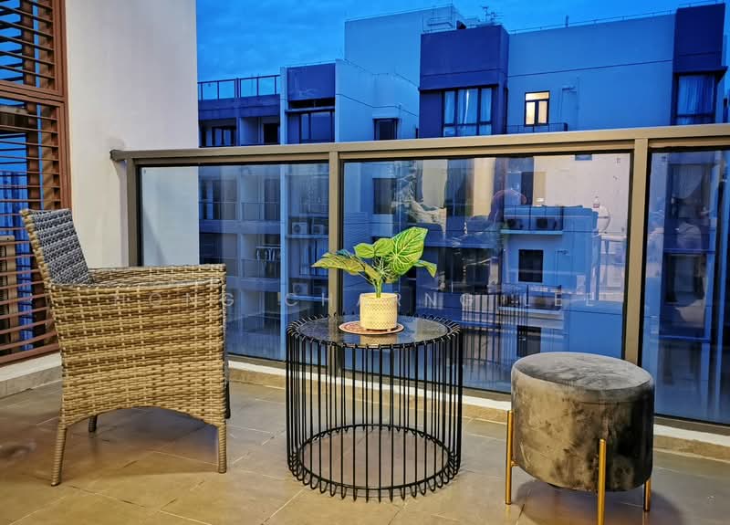 Service Residence for Rent at R&F Princess Cove Phase 1 - Hong Charng Lee - Balcony - PropertyGuru.com.my