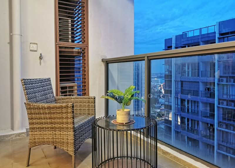 Service Residence for Rent at R&F Princess Cove Phase 1 - Hong Charng Lee - Balcony - PropertyGuru.com.my