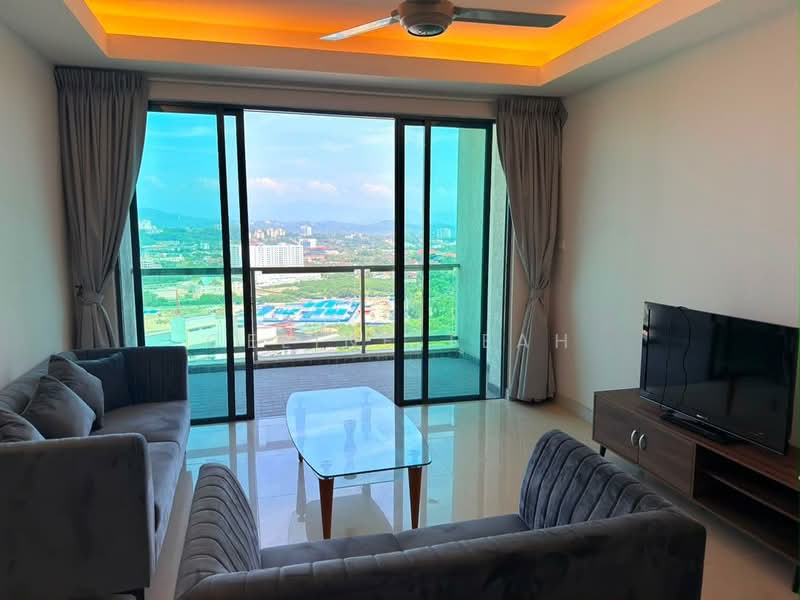 Condominium for Rent at The Peak Condominium - Celine Teah - Living Room - PropertyGuru.com.my