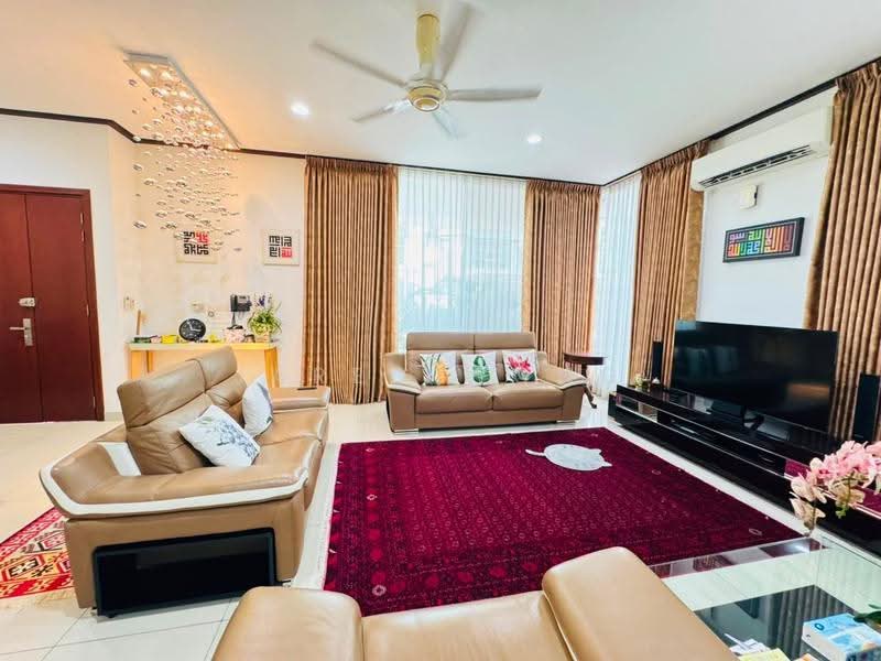 Rumah Berkembar untuk Dijual di Garden Residence (Cyberjaya) - Jared Wong - Living Room - PropertyGuru.com.my