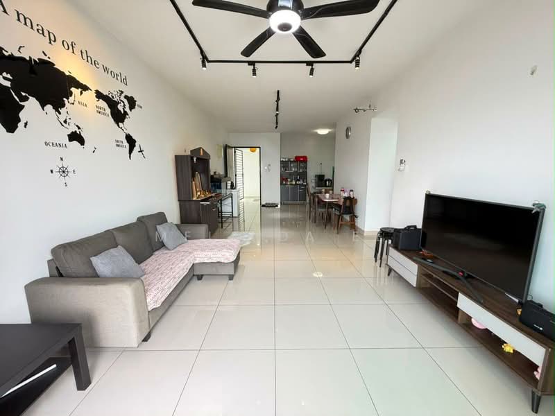 Kediaman Servis untuk Dijual di Twin Danga Residence - Melinda Ee - Living Room - PropertyGuru.com.my
