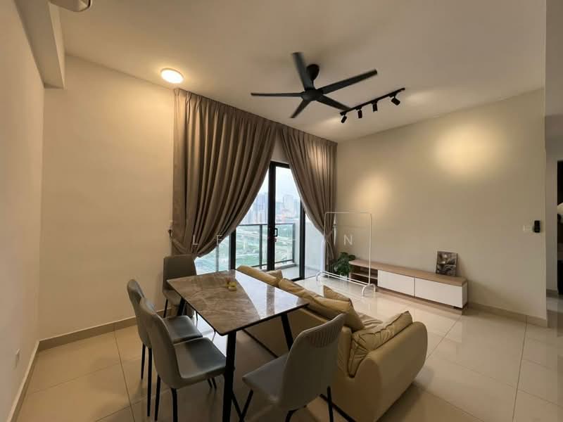Kediaman Servis untuk Disewa di Trion 2 @ KL - Leo Han - Living Room - PropertyGuru.com.my