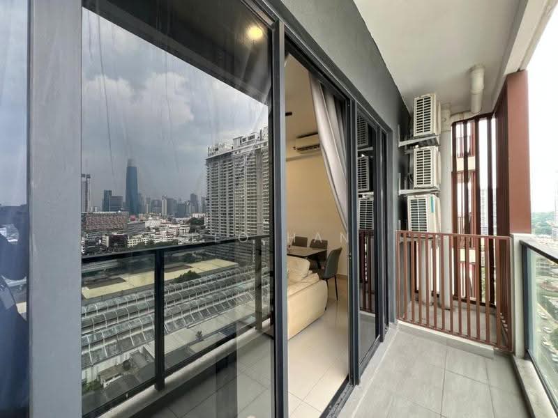 Kediaman Servis untuk Disewa di Trion 2 @ KL - Leo Han - Balcony - PropertyGuru.com.my