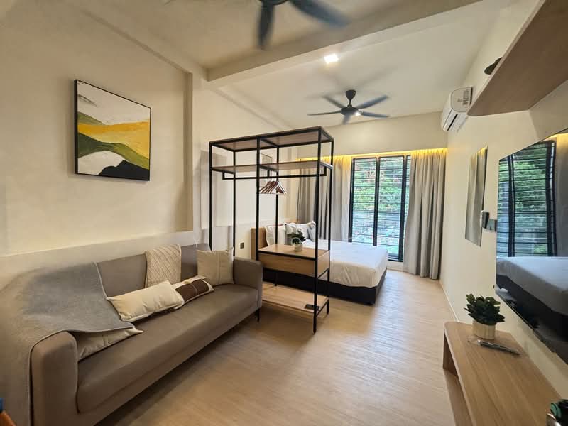 Pangsapuri untuk Dijual di Kempas Apartment - YB TONG - Living Room - PropertyGuru.com.my