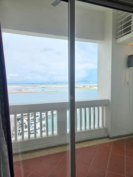 Service Residence for Rent at Straits Quay (The Suites at Waterside) - Meng . - Balcony - PropertyGuru.com.my