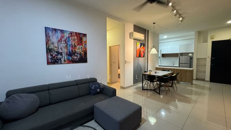 Service Residence for Rent at Twin Galaxy (Dwi Galaksi) - Miyuki Lee - Living Room - PropertyGuru.com.my