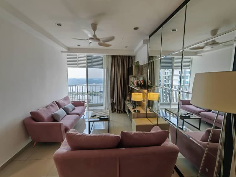 Kediaman Servis untuk Disewa di Encorp Marina - Kelvin Koay - Living Room - PropertyGuru.com.my