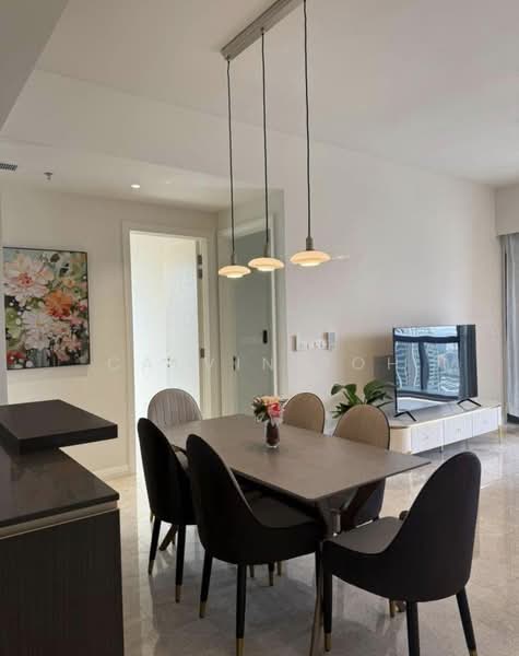 Kediaman Servis untuk Disewa di TRX Residences - Calvin Poh - Dining Room - PropertyGuru.com.my