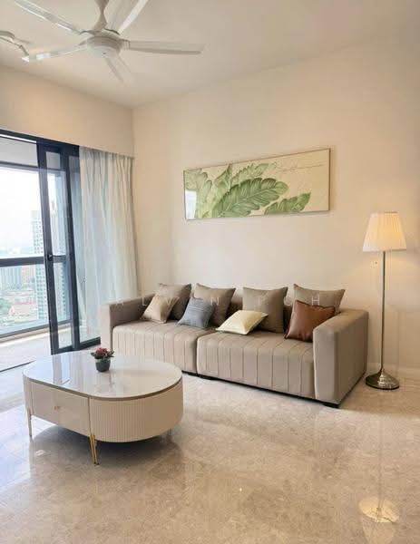 Kediaman Servis untuk Disewa di TRX Residences - Calvin Poh - Living Room - PropertyGuru.com.my