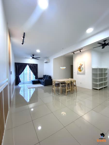 Kediaman Servis untuk Disewa di Residensi Vista Harmoni Sentul - Rono Cheah - Living Room - PropertyGuru.com.my