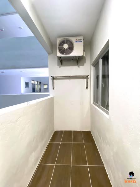 Kediaman Servis untuk Disewa di Residensi Vista Harmoni Sentul - Rono Cheah - Balcony - PropertyGuru.com.my