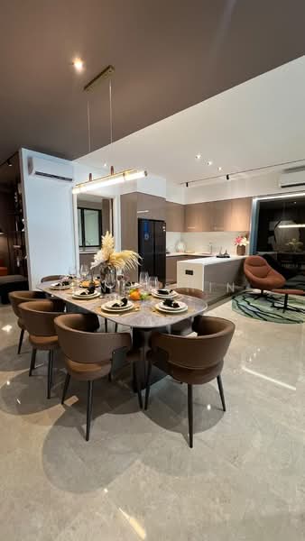 Kondominium untuk Dijual di Sastra U-Thant - Ping Shin - Dining Room - PropertyGuru.com.my