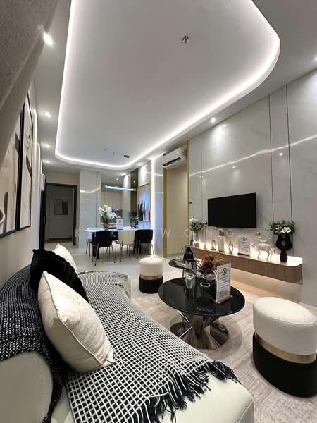 Kondominium untuk Dijual di Elmora Condominium - Kiki Wong - Living Room - PropertyGuru.com.my