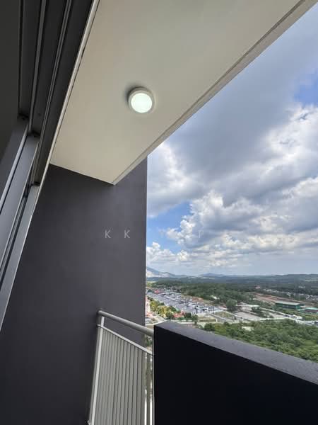 Service Residence for Rent at Alpinia Residences - KK Yap - Balcony - PropertyGuru.com.my