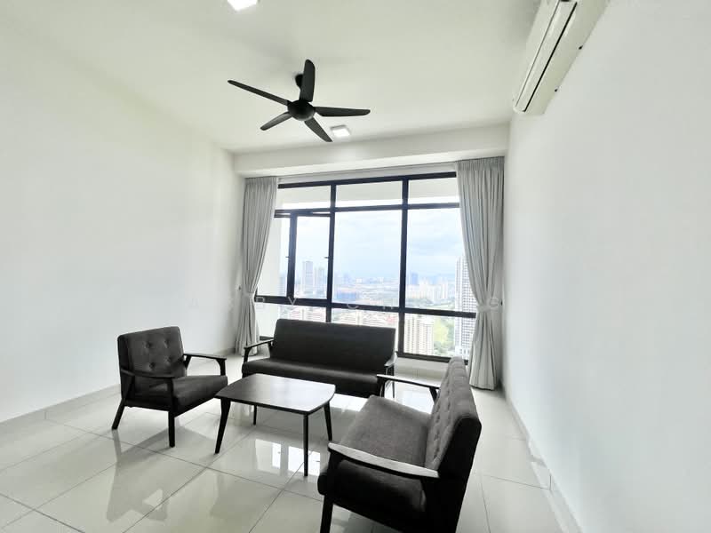 Kediaman Servis untuk Disewa di The Park Sky Residence - Abby Chong - Living Room - PropertyGuru.com.my