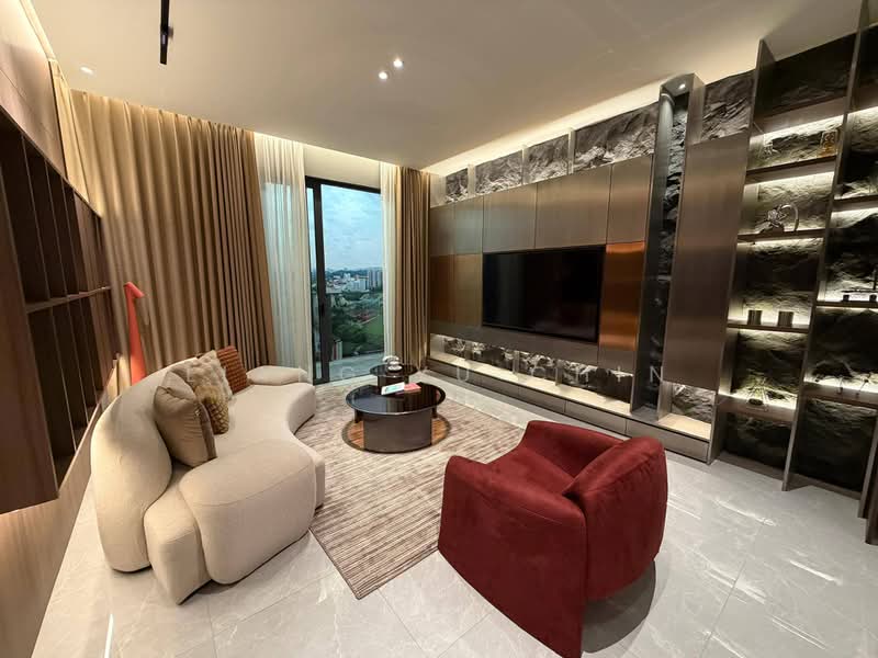 Kediaman Servis untuk Dijual di Khaya Residences - Liang Yu Chin - Living Room - PropertyGuru.com.my