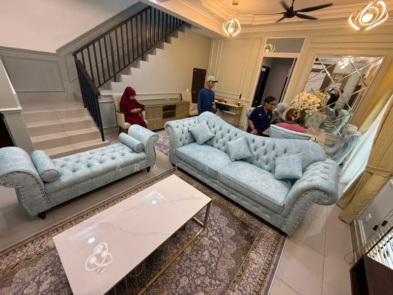 Rumah Teres untuk Disewa di Iskandar Puteri (Nusajaya) (Johor) - Sarah Yusof - Living Room - PropertyGuru.com.my