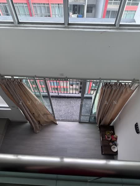 Kediaman Servis untuk Disewa di Greenfield Regency - Jun Weng Tan - Balcony - PropertyGuru.com.my