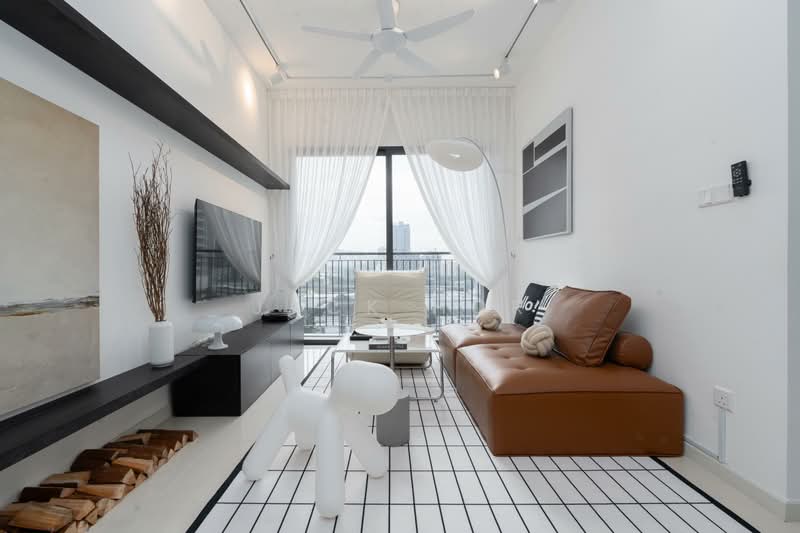 Service Residence for Sale at Sunway Velocity TWO - Jack Hor - Living Room - PropertyGuru.com.my