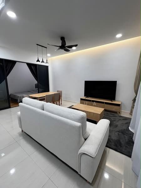 Kondominium untuk Dijual di One Cochrane Residence - Hao Pua - Living Room - PropertyGuru.com.my