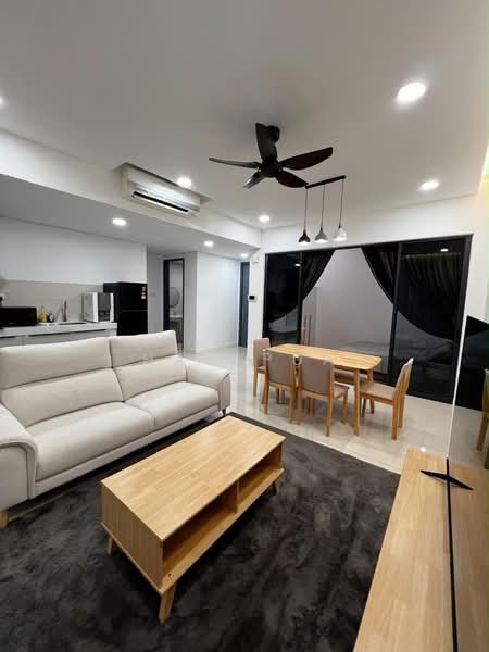 Kondominium untuk Dijual di One Cochrane Residence - Hao Pua - Living Room - PropertyGuru.com.my