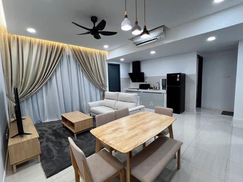 Kondominium untuk Dijual di One Cochrane Residence - Hao Pua - Living Room - PropertyGuru.com.my