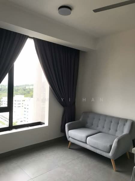 Service Residence for Rent at Kanvas SOHO - Yam Yi Han - Living Room - PropertyGuru.com.my