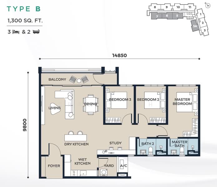 Kondominium untuk Dijual di SkyVogue - Franky Goh - PropertyGuru.com.my