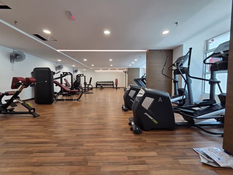 Service Residence for Sale at FORESHORE RESIDENCE - Vincent Koay - Gym - PropertyGuru.com.my