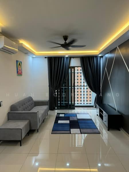 Service Residence for Rent at D'Quince Residences - Huan Boon Liang - Living Room - PropertyGuru.com.my
